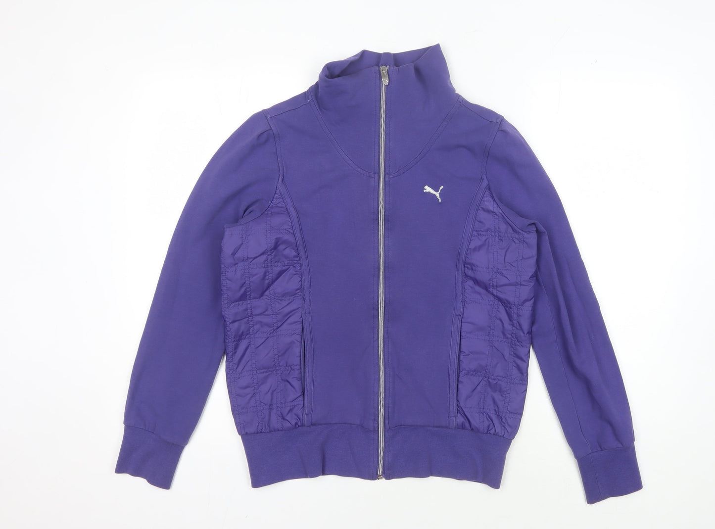 Puma Women's Purple Track Jacket Size 14 Full Zip