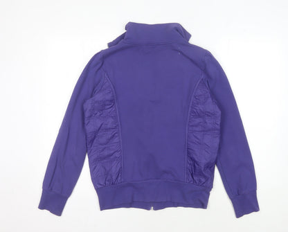 Puma Women's Purple Track Jacket Size 14 Full Zip