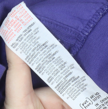 Puma Women's Purple Track Jacket Size 14 Full Zip