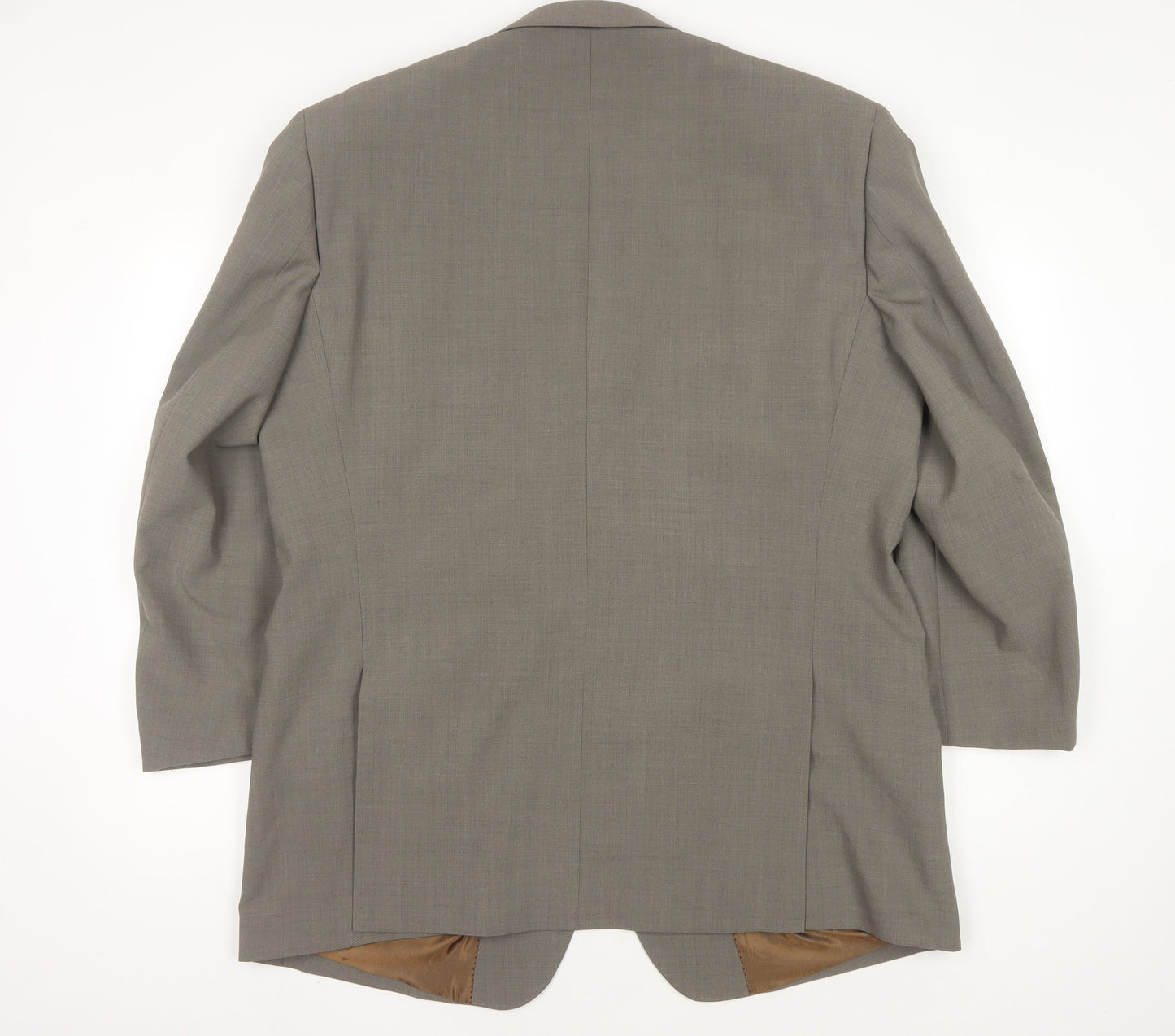 Mens UK Size 46 Greenwoods Regular Brown Suit Jacket