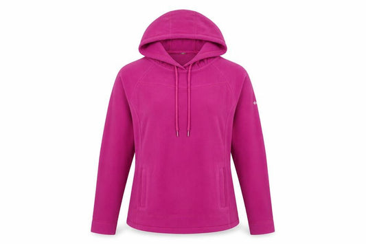 Womens UK Size S Columbia Pink Pullover Hoodie