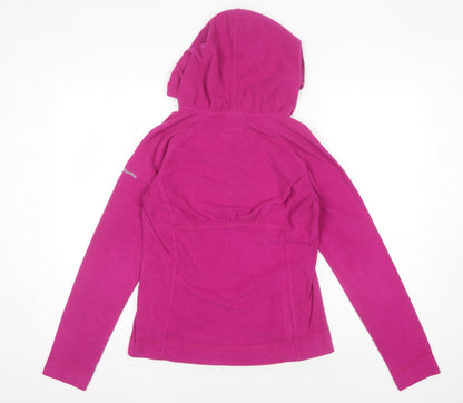 Columbia Women's Pink Pullover Hoodie, Size S, Fleece