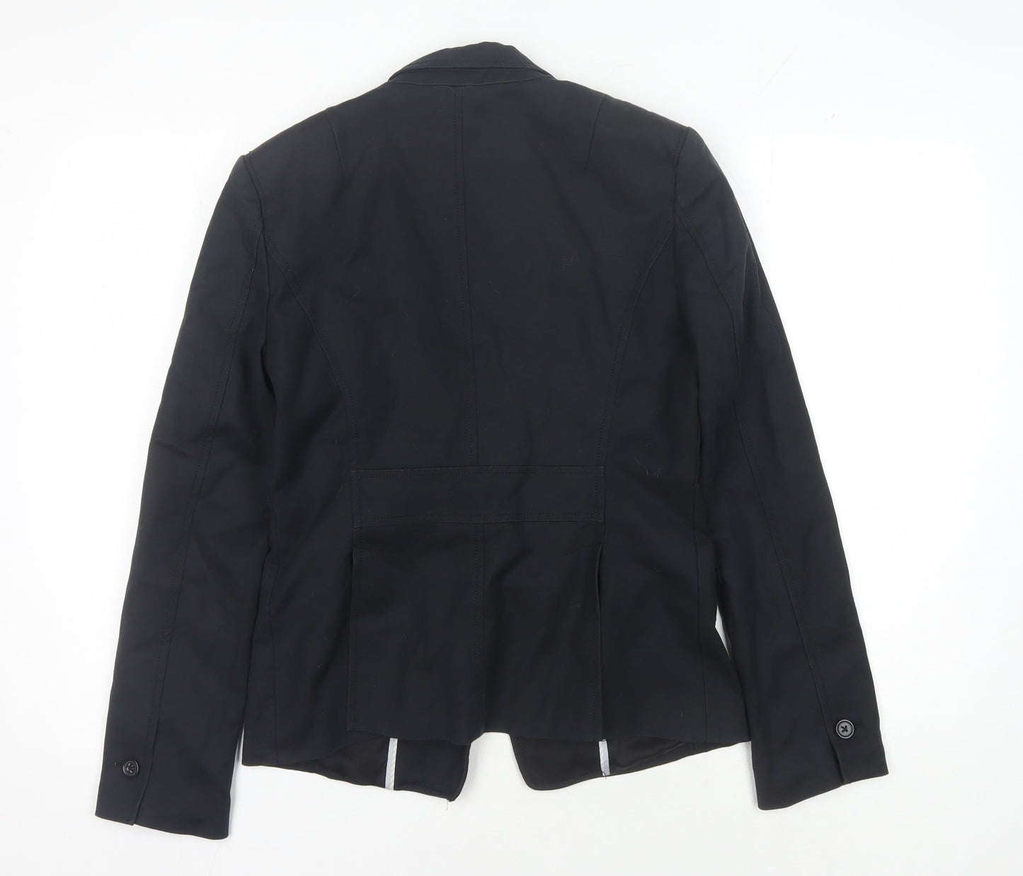 Banana Republic Women's Black Blazer in Size 8, Stretch Fit