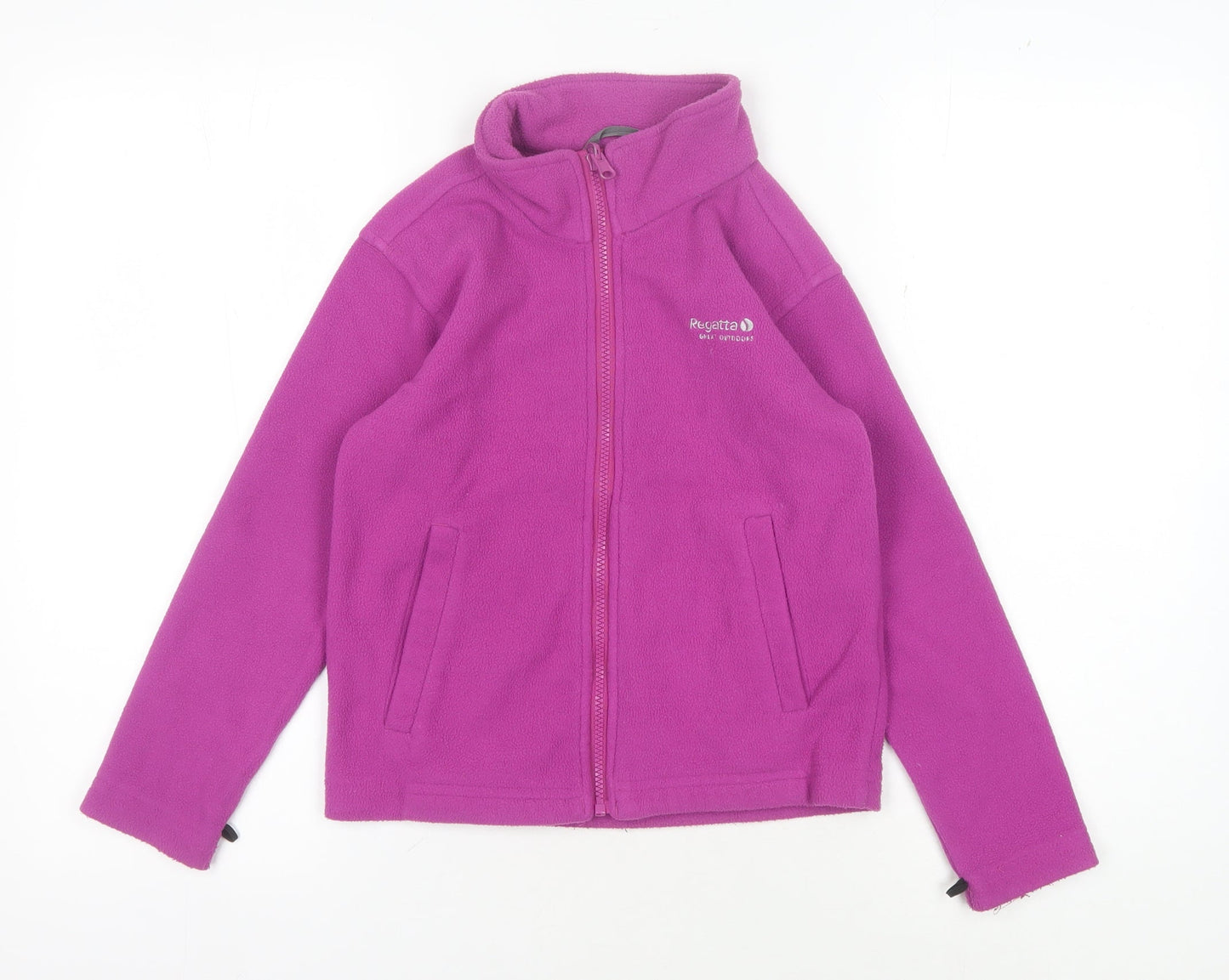 Regatta Girls Purple Jacket, Size 7-8 Years, Lightweight Fleece