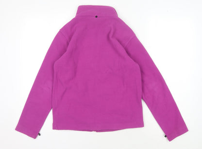 Regatta Girls Pink Fleece Full Zip Sweatshirt UK 11
