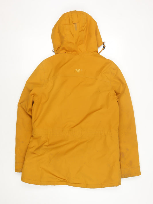 Regatta Women's Yellow Hooded Parka Jacket Size 12