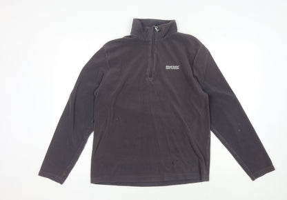 Mens UK Size L Regatta Black Pullover Sweatshirt
