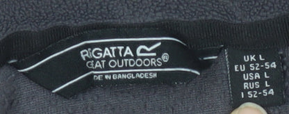 Mens UK Size L Regatta Black Pullover Sweatshirt