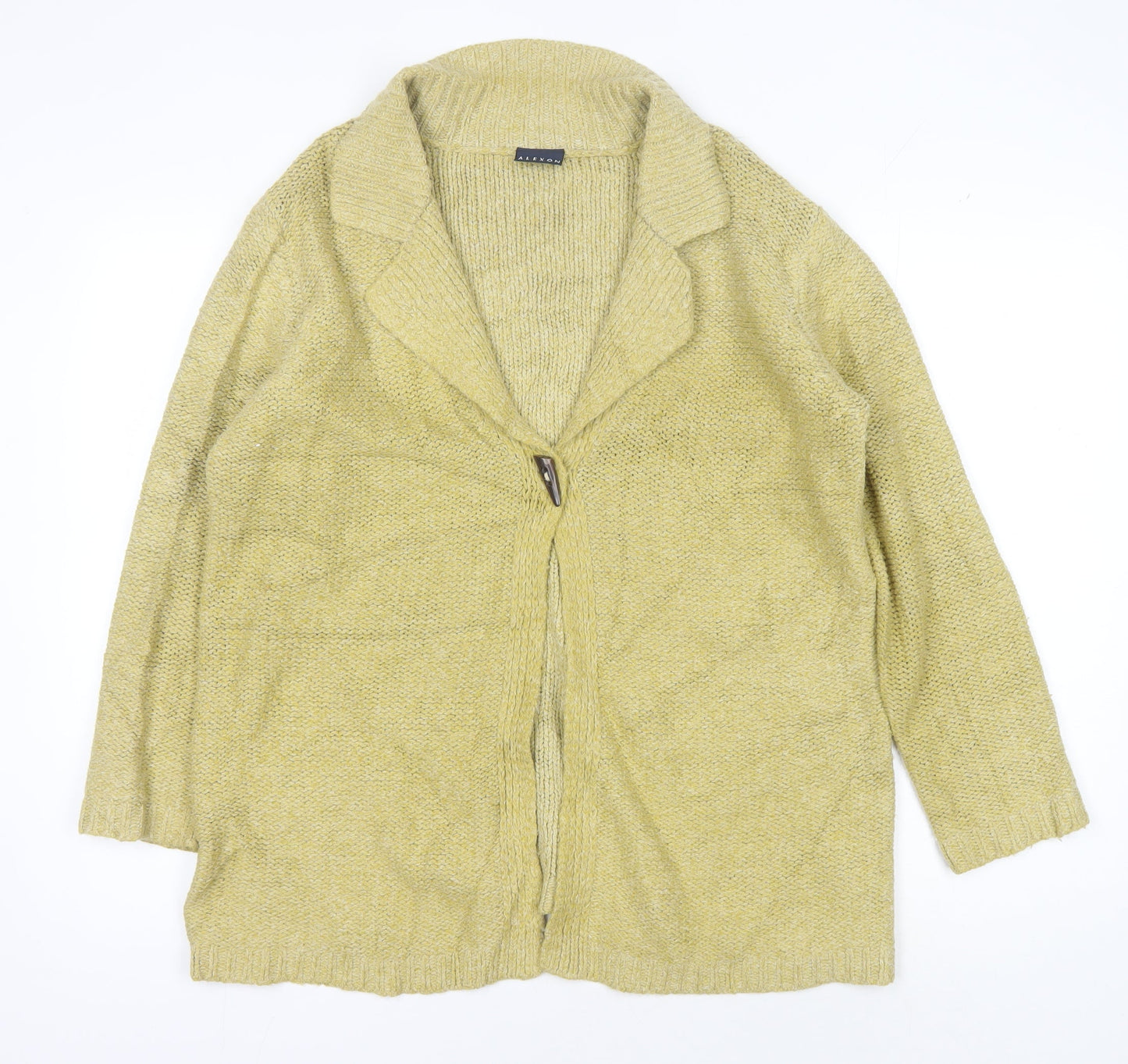 Alexon Women’s Beige Cardigan, L, Collared, Casual