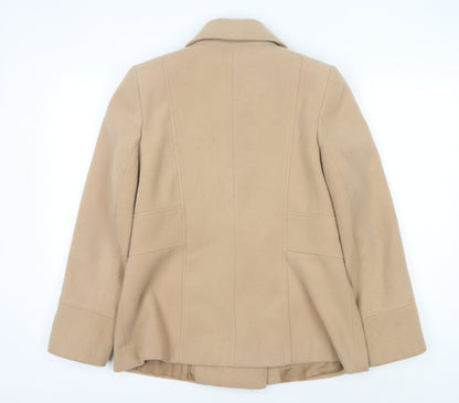 Womens UK Size 12 Isle Beige Pea Coat