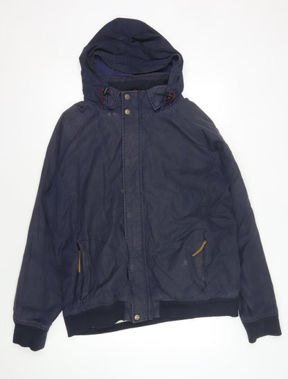 Mens UK Size XL Fat Face Blue Hooded