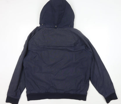 Mens UK Size XL Fat Face Blue Hooded