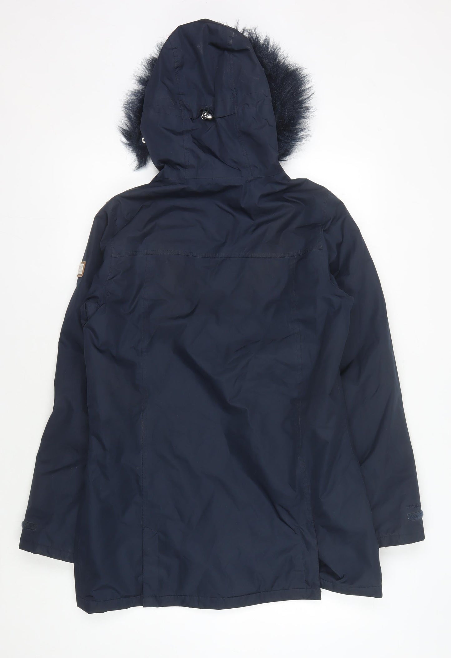Womens UK Size 10 Regatta Blue Parka Coat