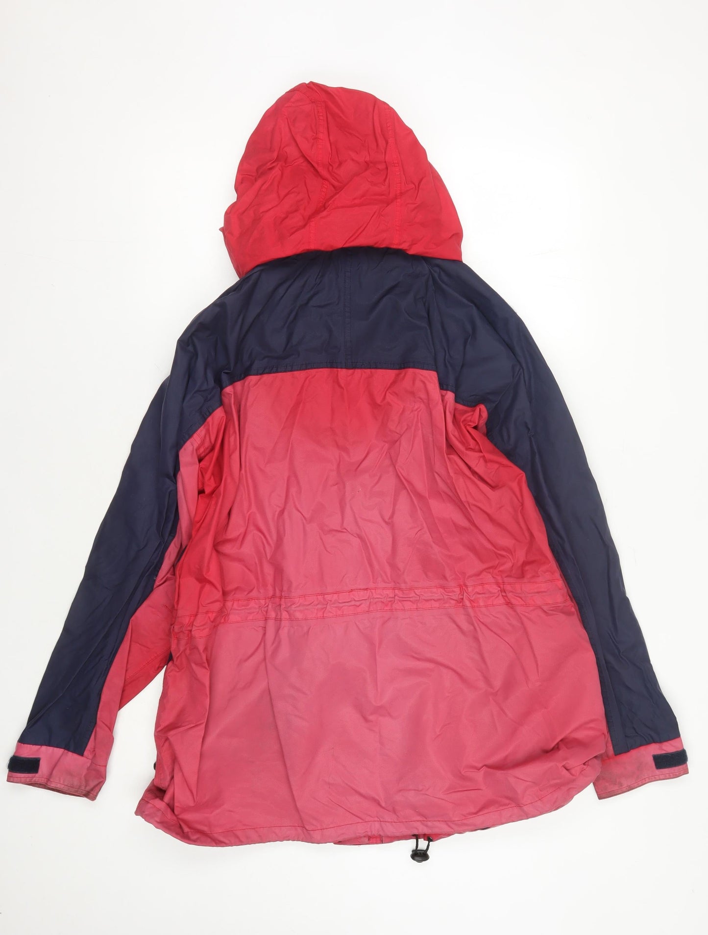 Eleven Women's Red Blue Windbreaker Jacket Size 14