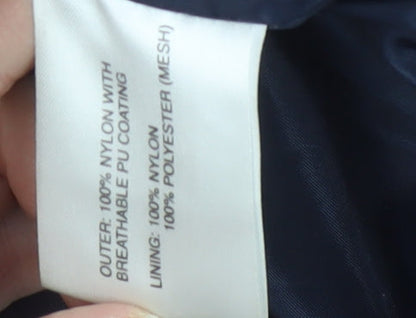 Eleven Women's Red Blue Windbreaker Jacket Size 14