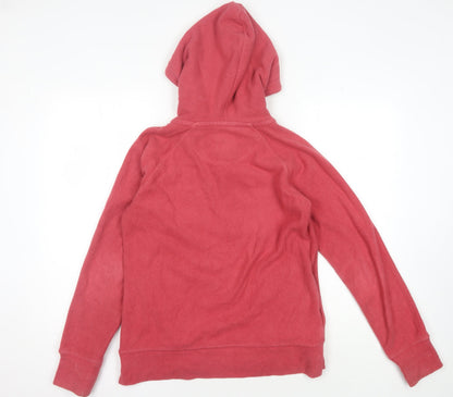 Fat Face Women's Red Hooded Basic Jacket, Size S