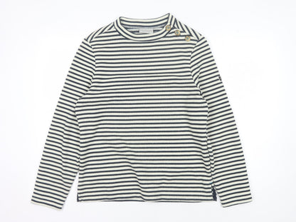 Craghoppers Women's Black Striped Pullover Sweatshirt Size 12