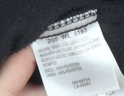 Columbia Women's Black Fleece Jacket M Hooded