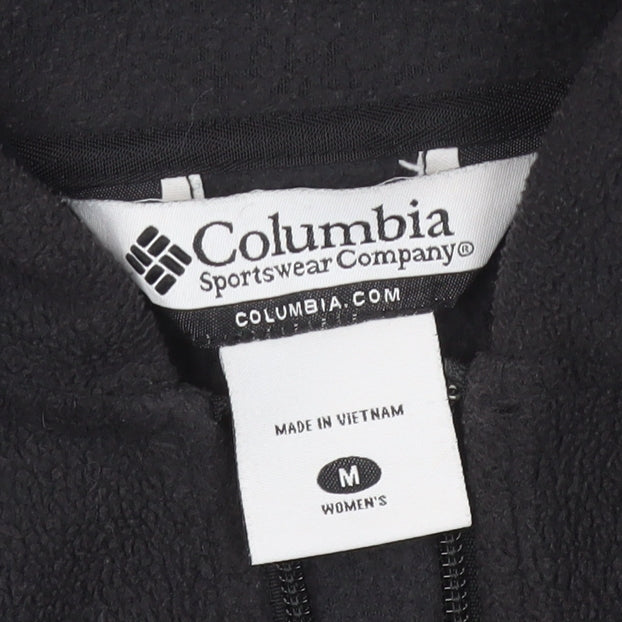 Columbia Women's Black Fleece Jacket M Hooded