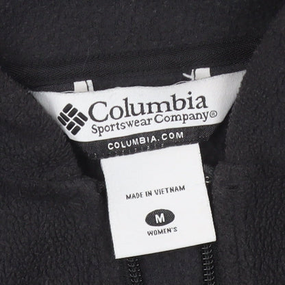 Columbia Women's Black Fleece Jacket M Hooded