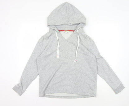Boden Women's Grey Pullover Hoodie, Size S, Casual Style