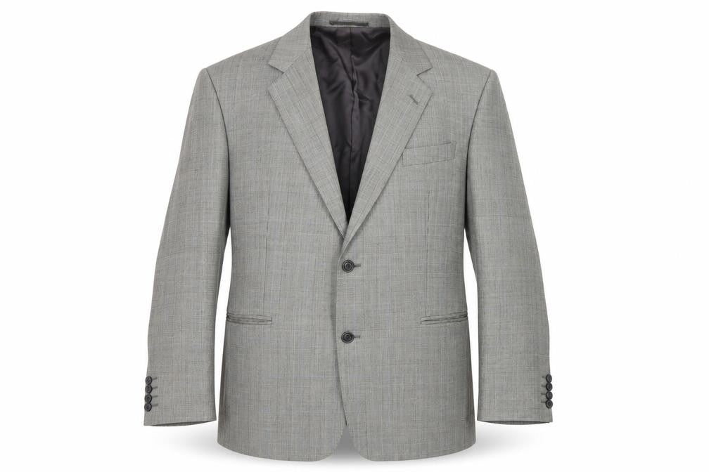 Mens UK Size 42 Berwin & Berwin Regular Grey Suit Jacket