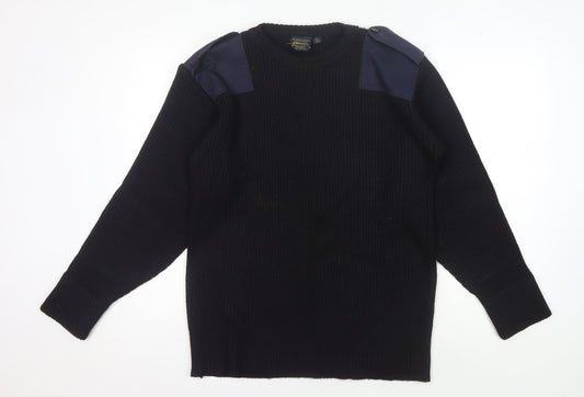 Champion Men's Black XL Pullover Sweater with Buttons