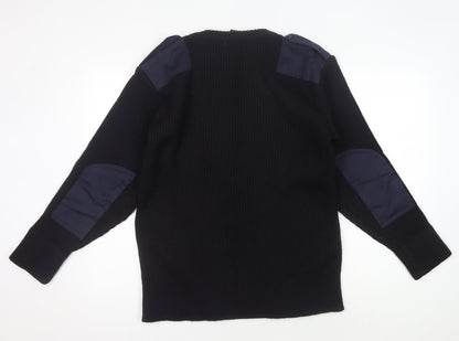 Champion Men's Black XL Pullover Sweater with Buttons