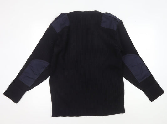 Champion Men's Black XL Pullover Sweater with Buttons