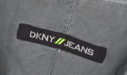 DKNY Jeans Women's Green Blazer, Size S, Casual Style