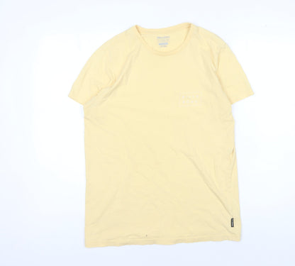 Mens UK Size S Billabong Yellow  T-Shirt