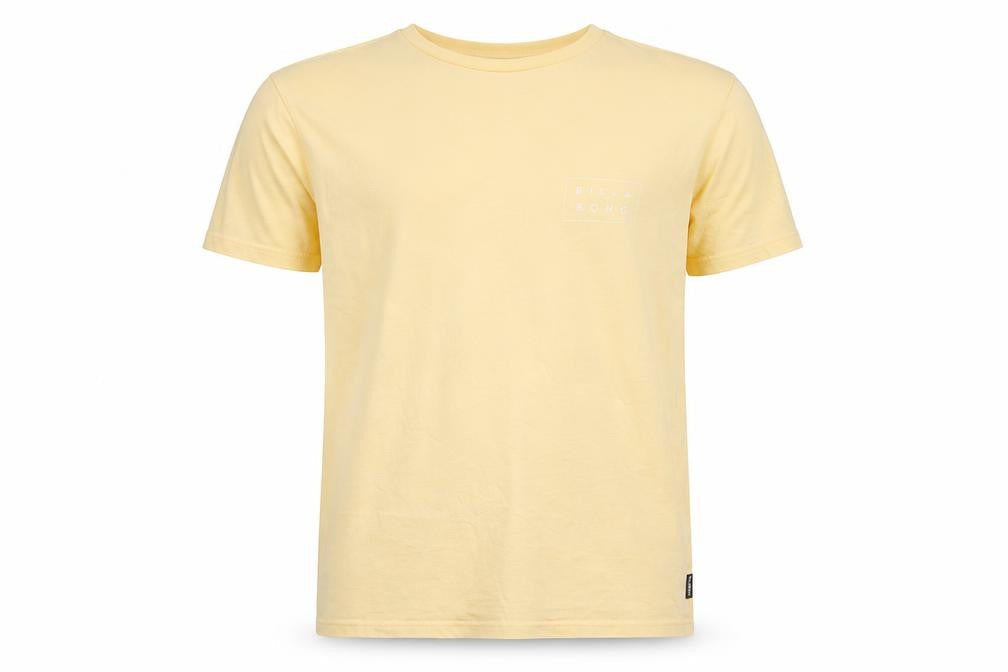 Mens UK Size S Billabong Yellow  T-Shirt