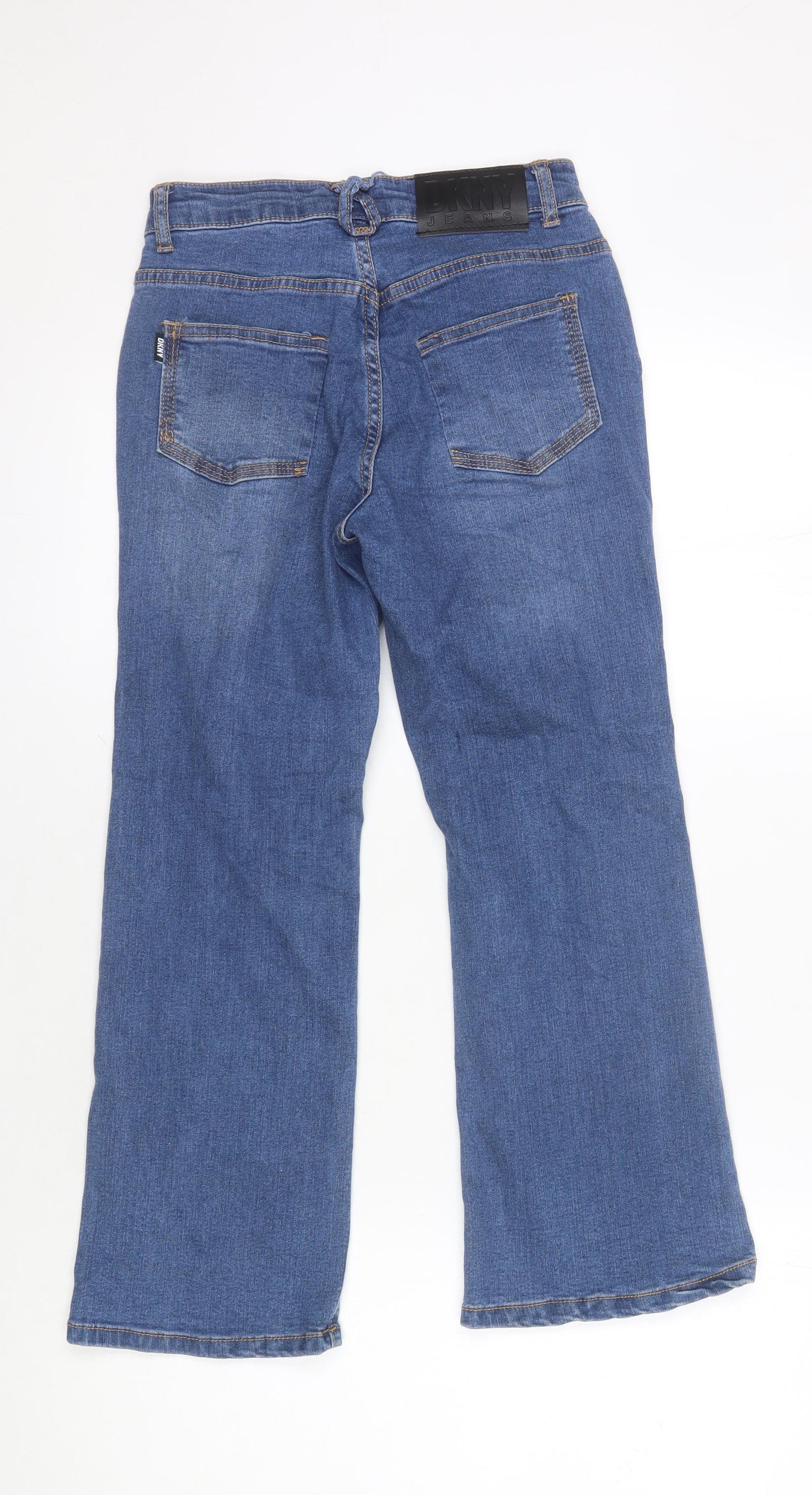 DKNY Women's Blue Straight Jeans - Size 10
