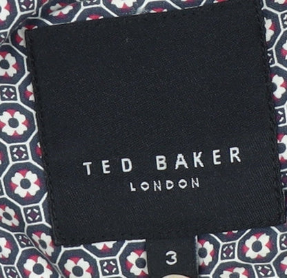Mens UK Size 3 Ted Baker Regular Grey Suit Jacket