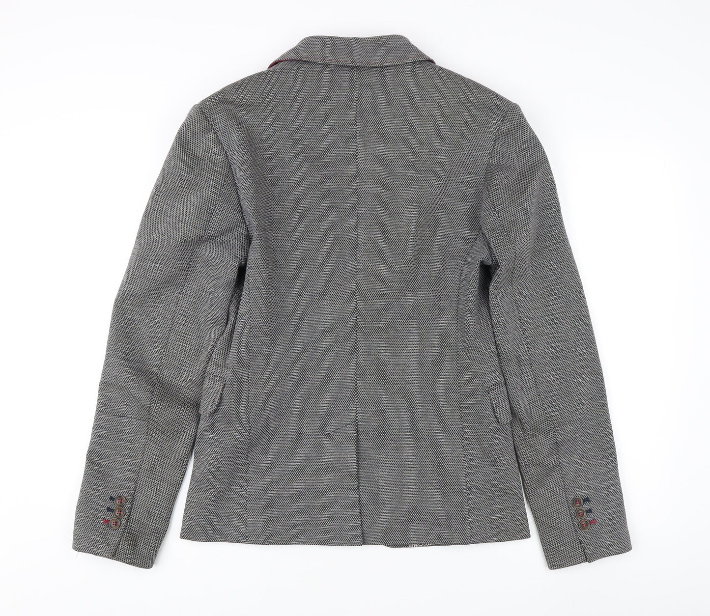 EWM Women's Grey Pinstripe Suit Jacket Size 16 Classic