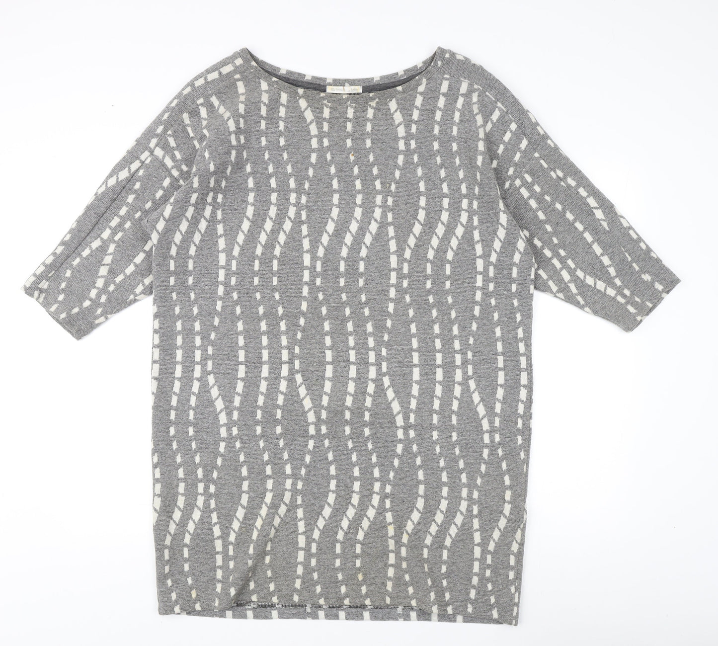 Womens UK Size 8 Zara Grey Pullover Jumper