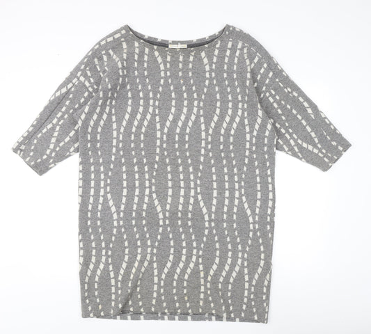 Womens UK Size 8 Zara Grey Pullover Jumper