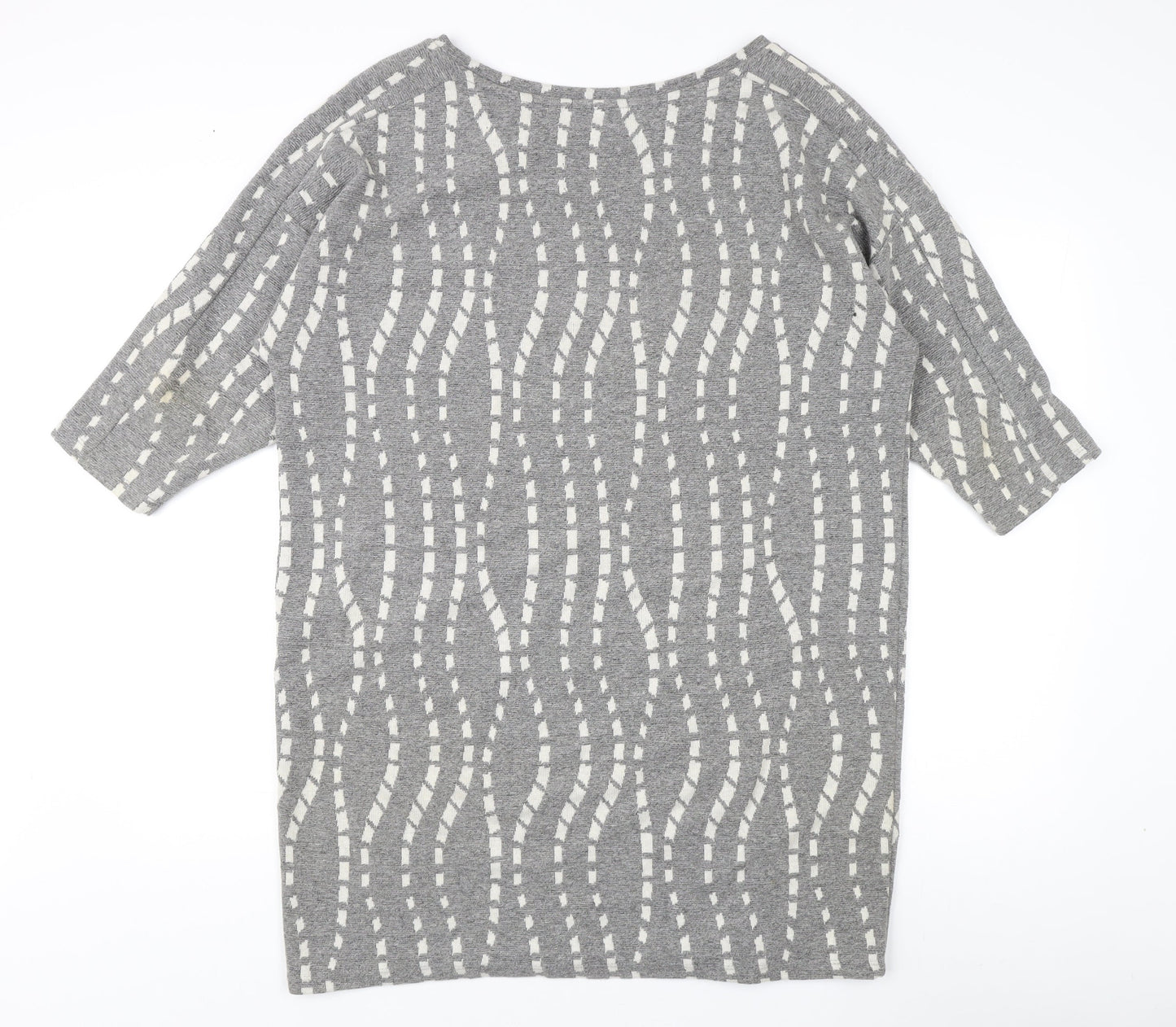 Womens UK Size 8 Zara Grey Pullover Jumper