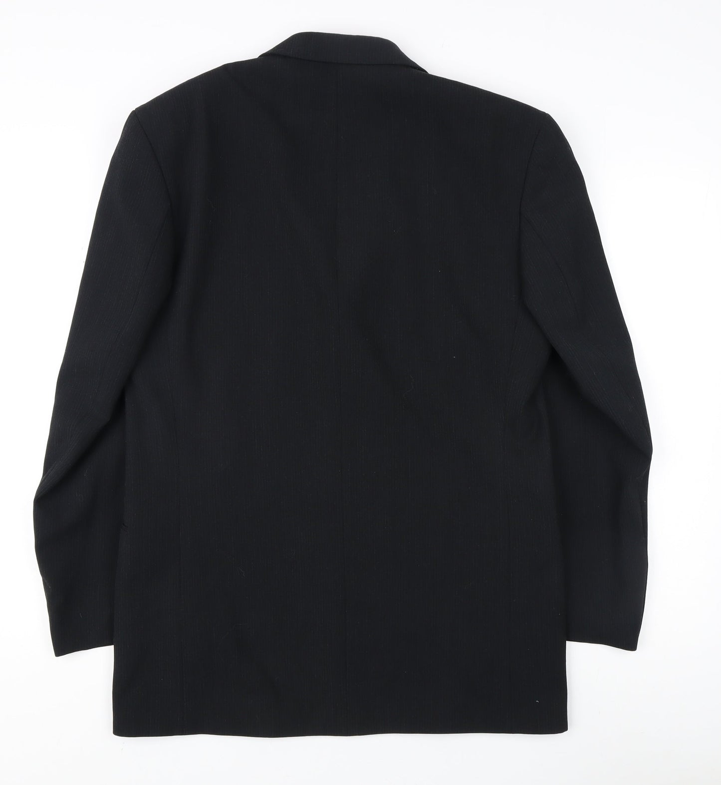 Mens UK Size 38 Daniel Hechter Regular Black Suit Jacket
