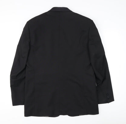 Mens UK Size 40 Armando Regular Black Suit Tuxedo