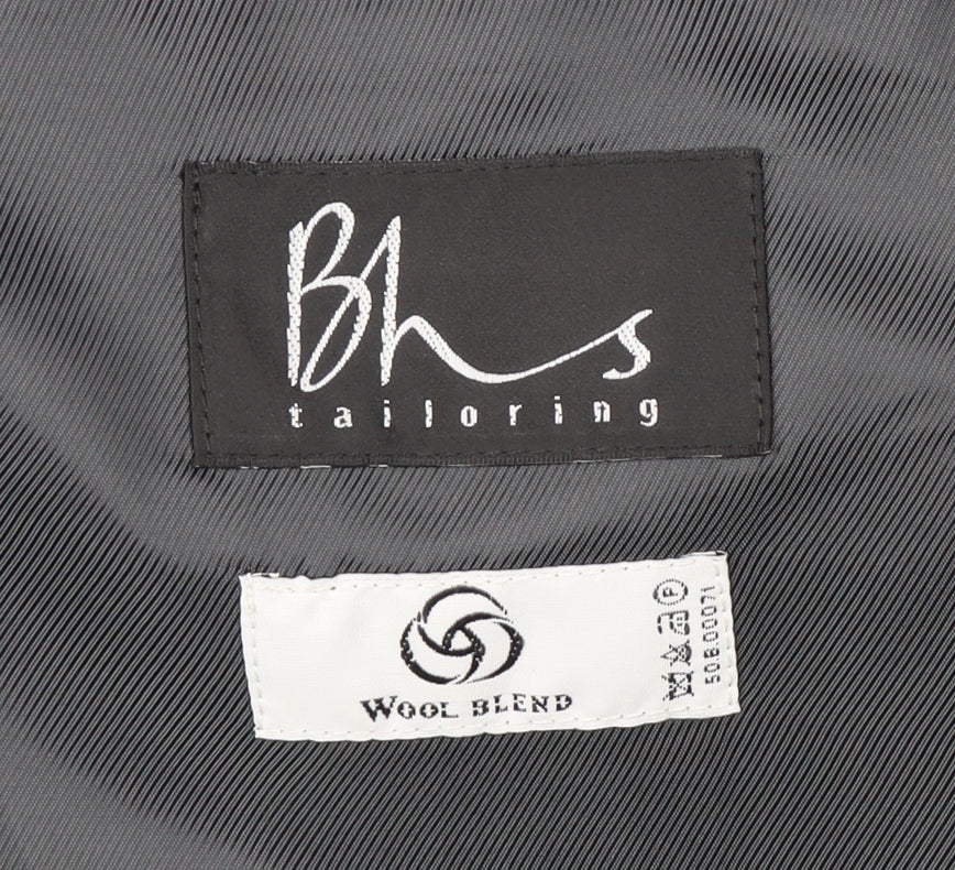 Mens UK Size 44 BHS Regular Grey Suit Jacket