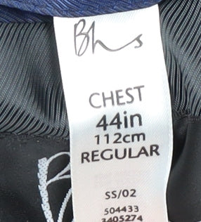 Mens UK Size 44 BHS Regular Grey Suit Jacket