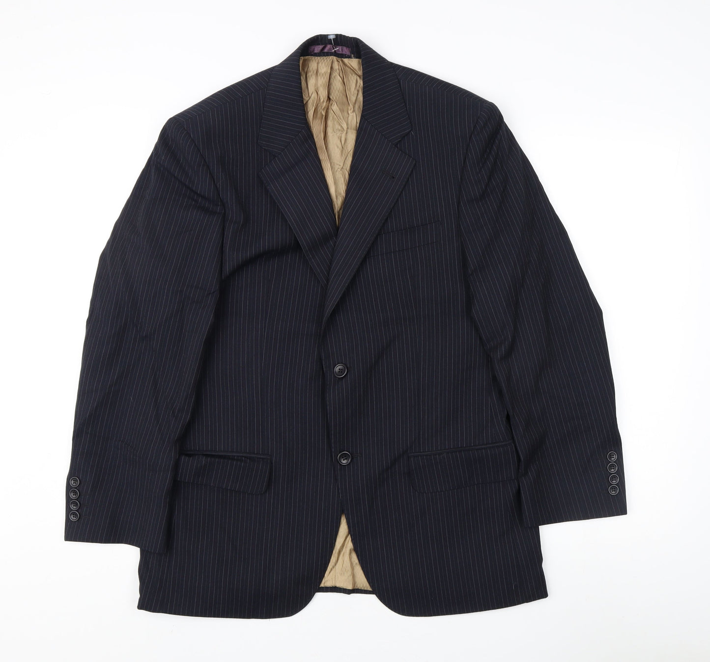 Mens UK Size 38 Racing Green Regular Blue Suit Jacket