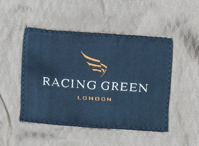 Mens UK Size 38 Racing Green Regular Blue Suit Jacket