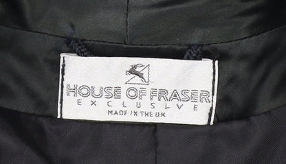 House of Fraser Black Women's Size 12 Tuxedo Blazer
