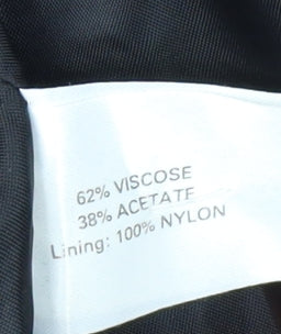 House of Fraser Black Women's Size 12 Tuxedo Blazer
