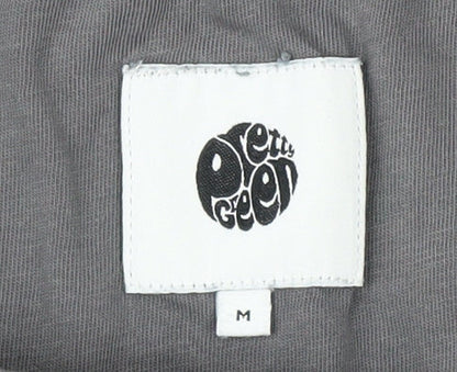 Pretty Green Grey T-Shirt M Music Graphic Unisex Casual