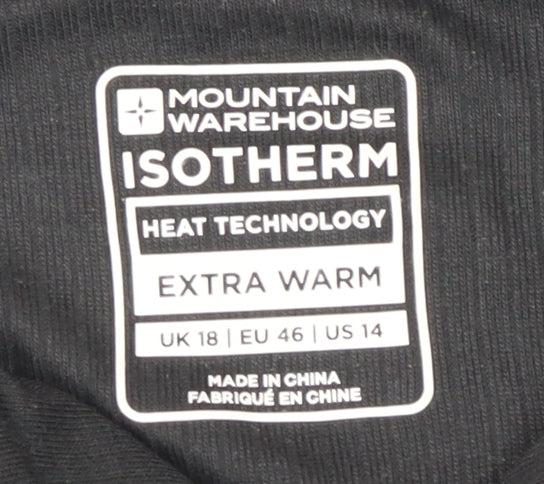 Mountain Warehouse Women's Black Basic Jacket Size 18
