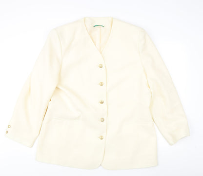 Womens UK Size 20 Canda Regular Ivory Blazer