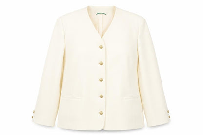 Womens UK Size 20 Canda Regular Ivory Blazer
